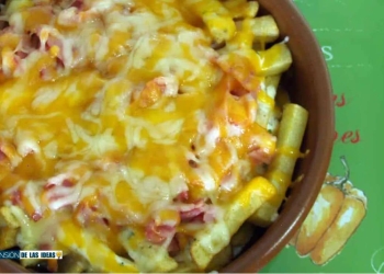 receta patatas Foster's Hollywood