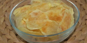 patatas chips microondas