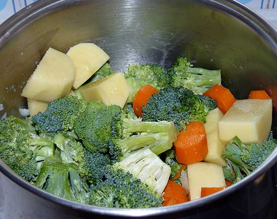 Crema de brócoli fácil y rápida