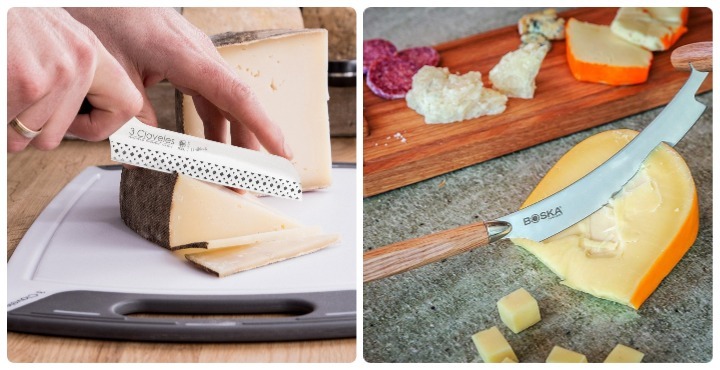 tipos de cuchillos para picar queso