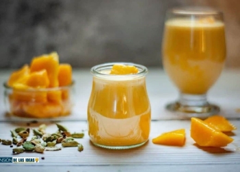 cómo hacer gelatina mango