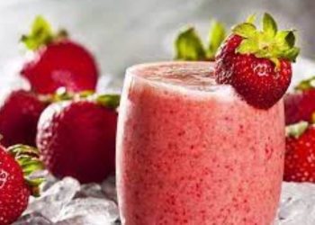 Cómo hacer smoothie de fresa sin leche