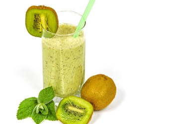 Batido de kiwi y yogur