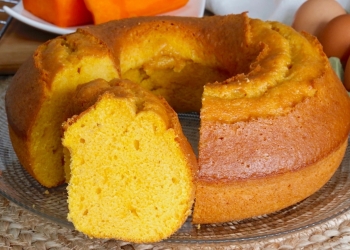 el bizcocho de calabaza está muy rico y es muy fácil de preparar