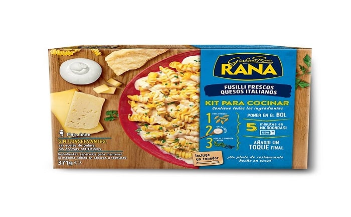 Fusilli quesos italianos Rana