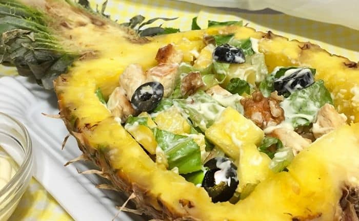 Receta ensalada piña