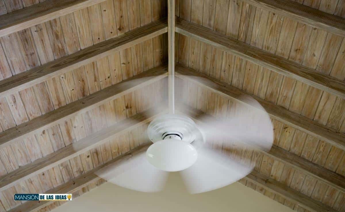 cómo colgar ventilador techo