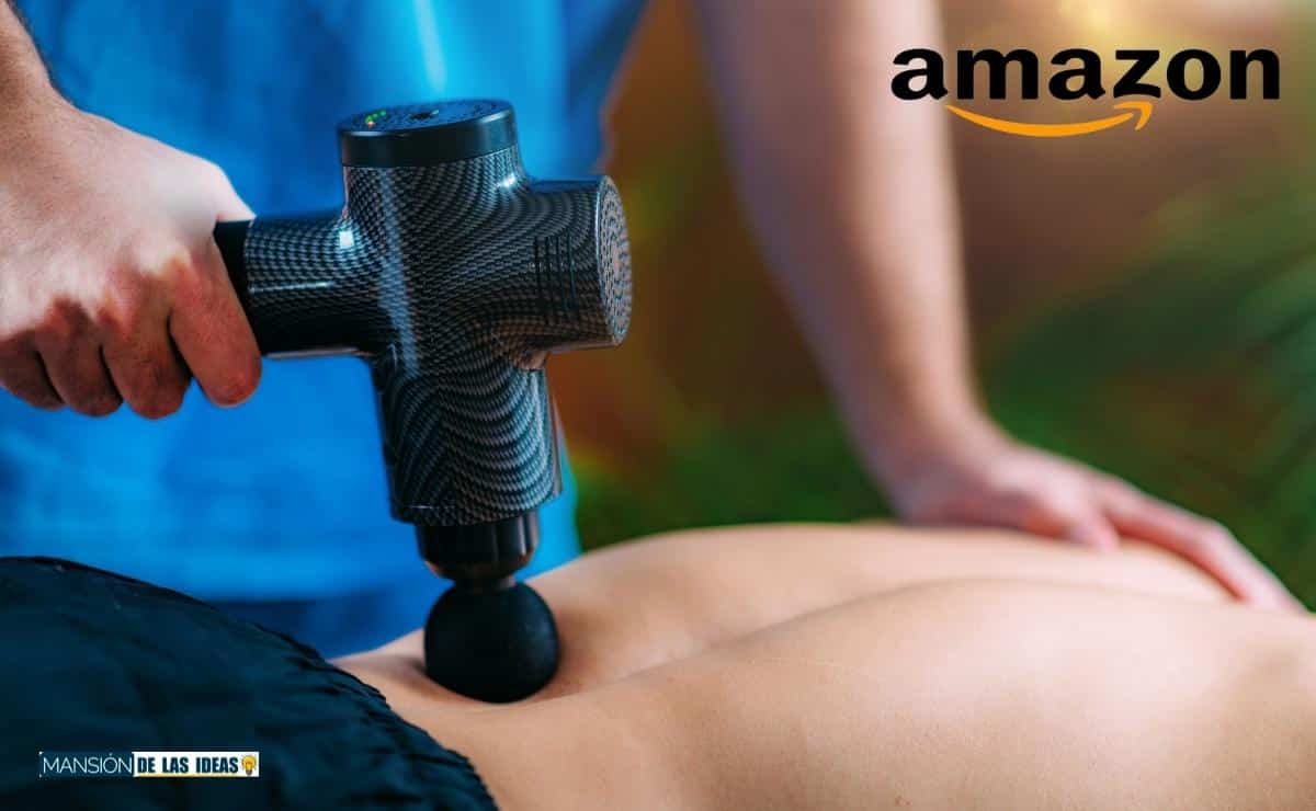 Pistola masajes de Amazon