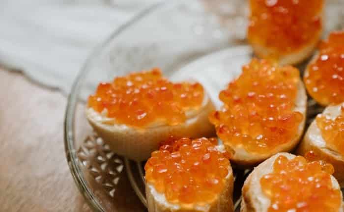 alimento costoso caviar