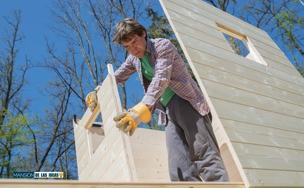 cómo construir casa madera