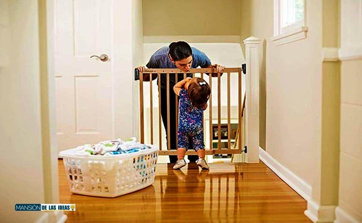 Cómo hacer una puerta de seguridad para tu bebé o niño pequeño