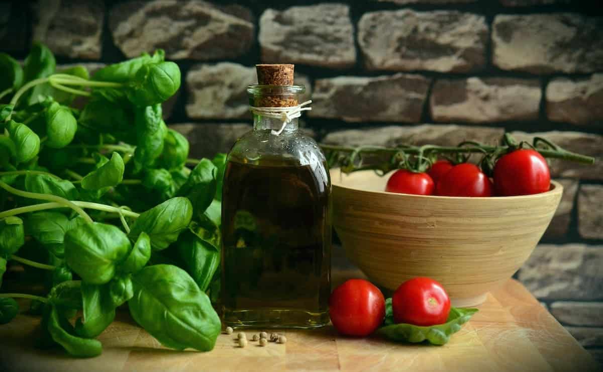 alimento conservado en aceite de oliva
