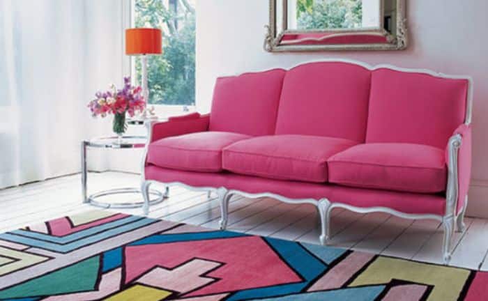 muebles color fucsia