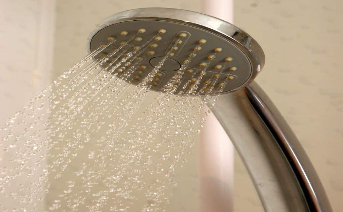 limpieza de la ducha