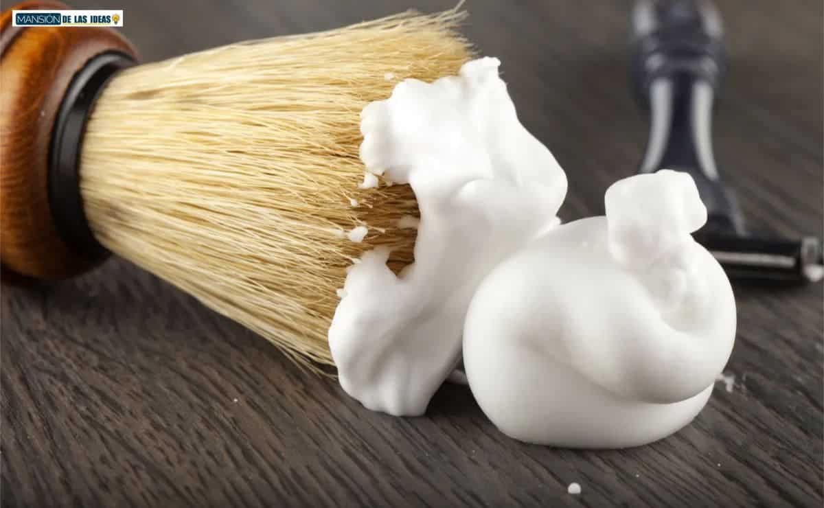 usos espuma afeitar limpieza