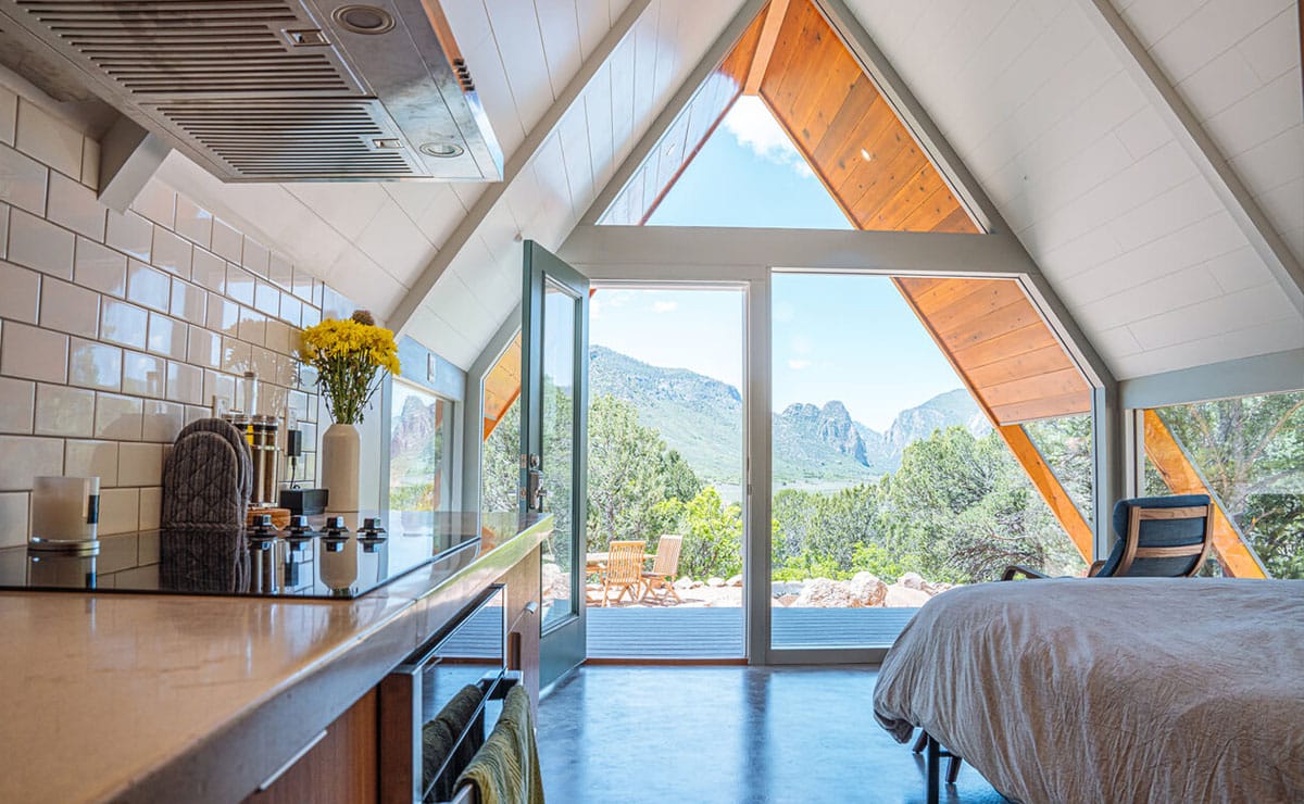 Apartamento de Airbnb en la montaña