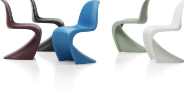 Panton, la silla de plástico que se convirtió en icono del Pop Art