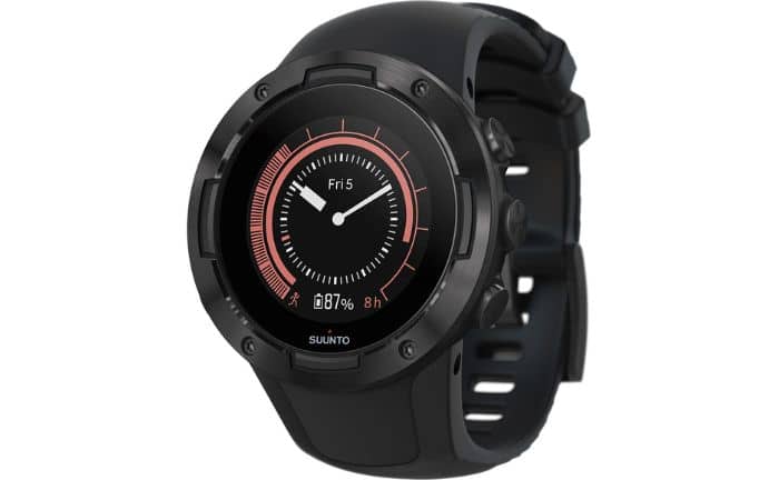 Reloj deportivo Suunto 5 All Black con una autonomía de hasta 40 horas
