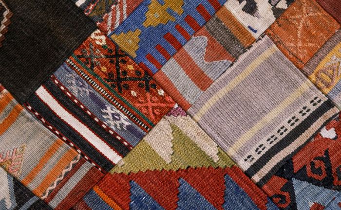 alfombra de patchwork