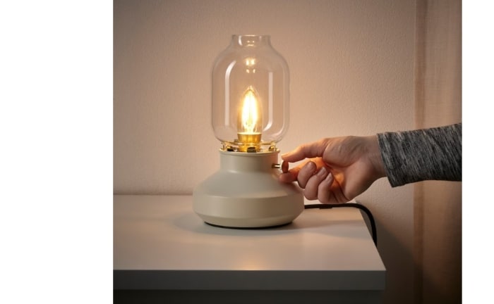 lámpara retro Tärnaby Ikea regulación