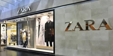 Mallas efecto piel baratas de Zara