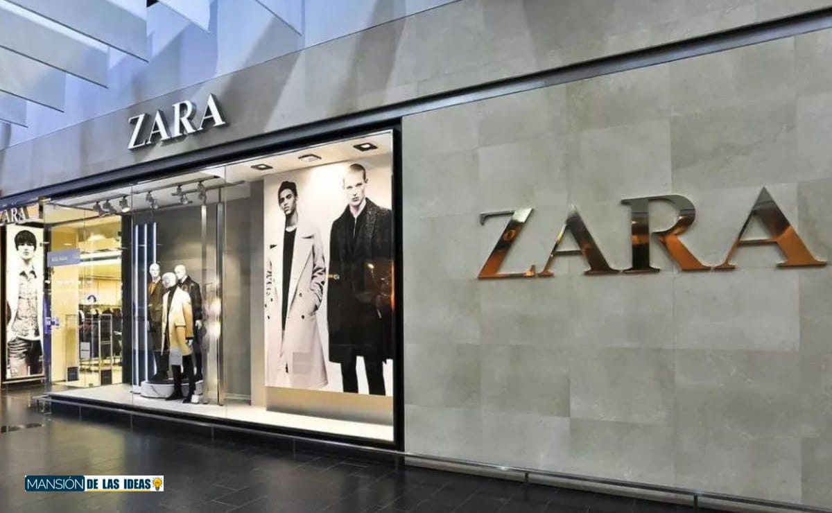 Mallas efecto piel baratas de Zara