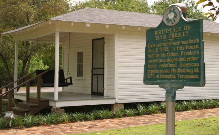 La casa de Elvis en Tupelo