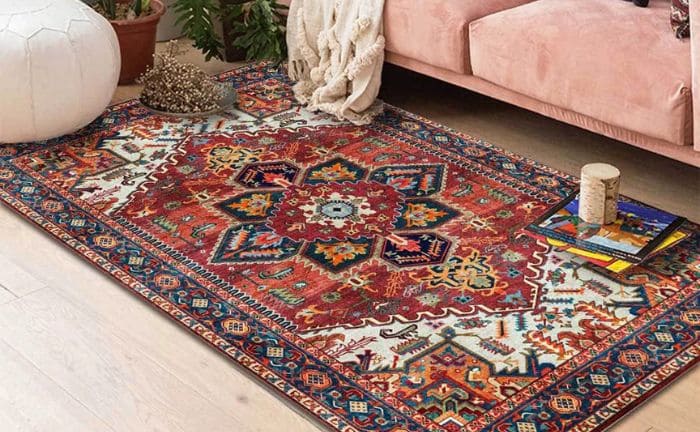 como limpiar alfombra persa