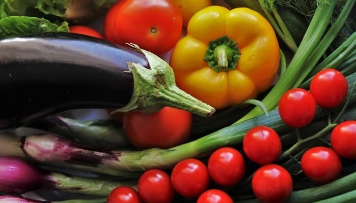Verduras hortalizas dieta vegana