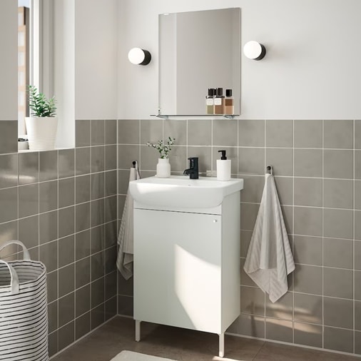 Armario lavabo Ikea blanco