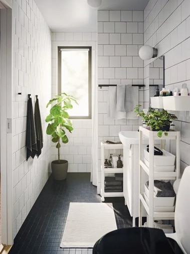Baño espacio Ikea