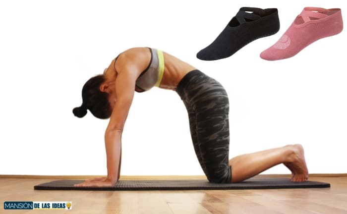 Calcetines antideslizantes para hacer yoga de Lidl