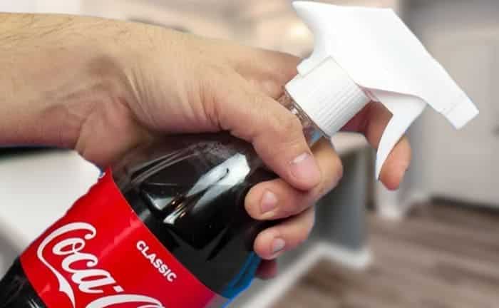 limpiar coca cola