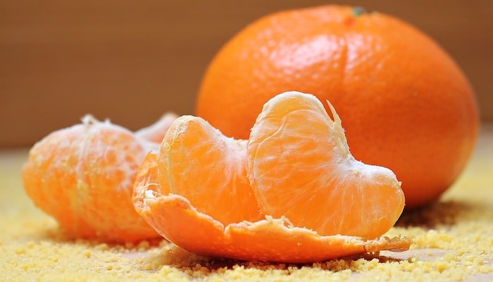 mandarina fruta invierno