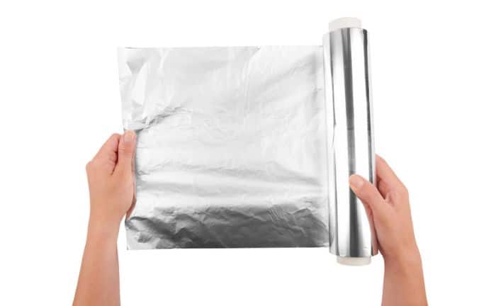 papel aluminio consumo calefaccion
