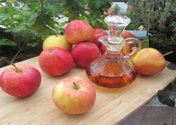 vinagre de manzana con bicarbonato