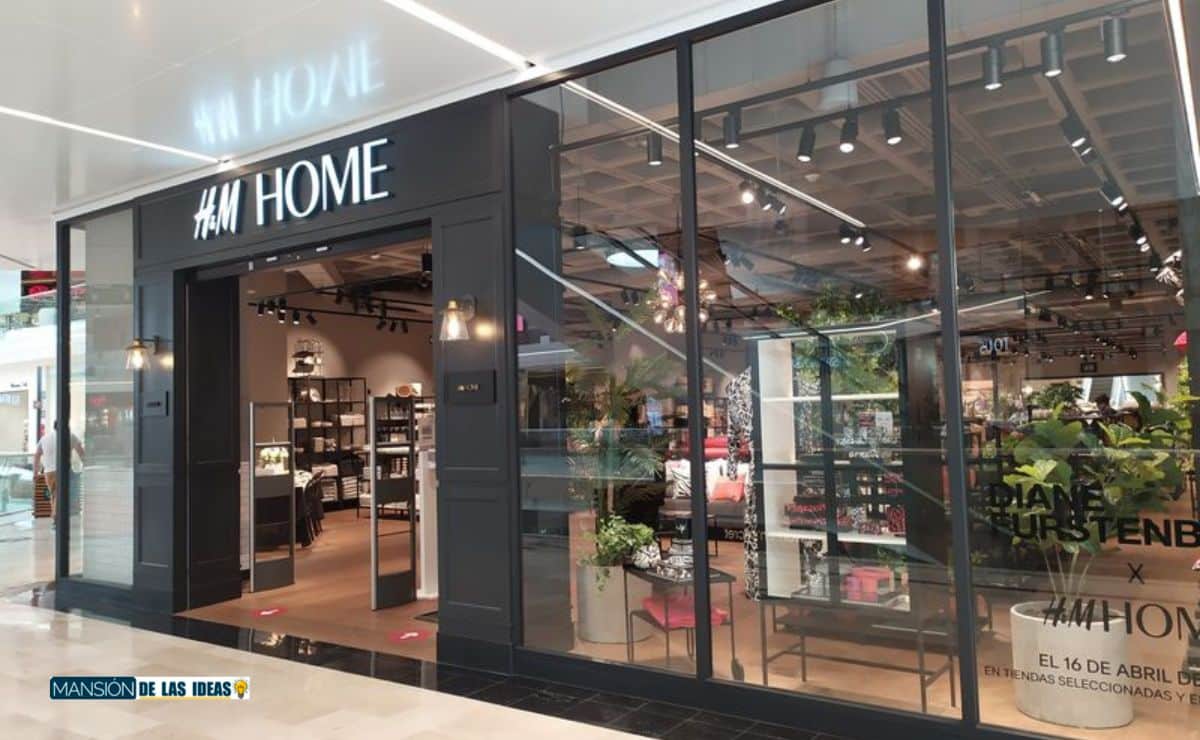 H&M Home jarrón asimétrico decoración hogar