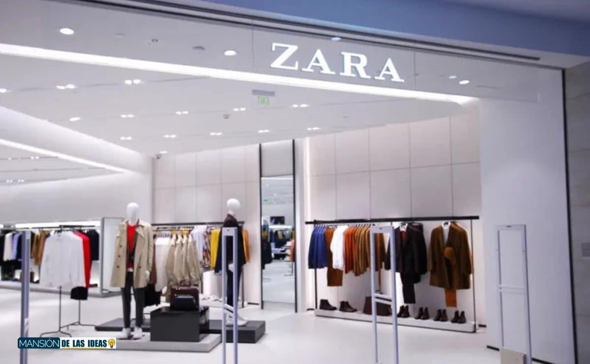 Chaqueta de lino con estampado étnico de Zara