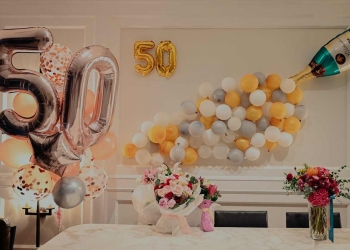 decoracion de cumpleanos con globos