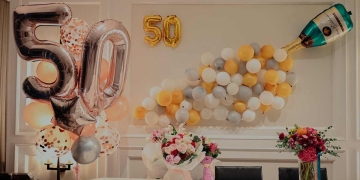 decoracion de cumpleanos con globos