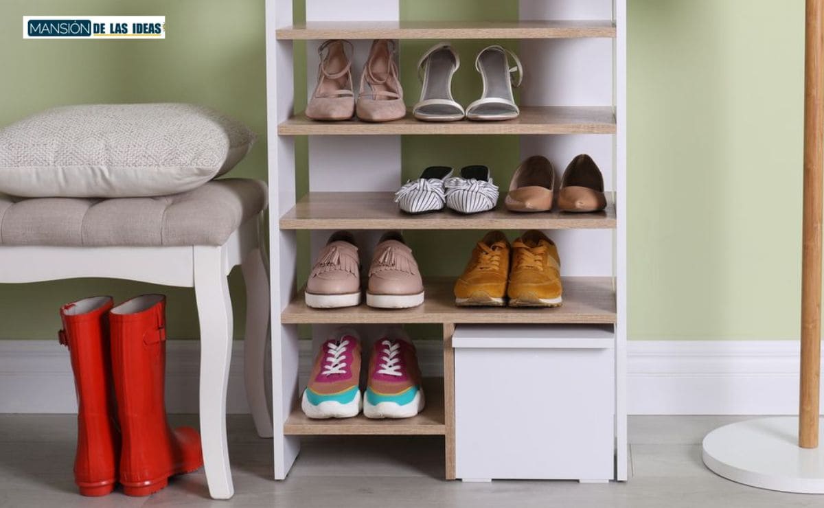 3 espacios donde guardar zapatos - Orden y Limpieza en Casa