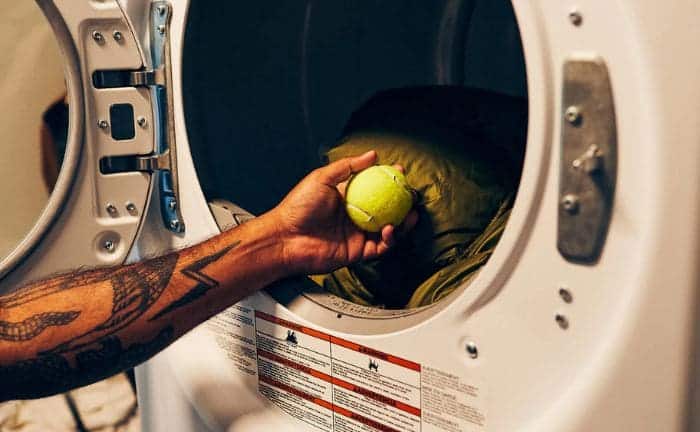 secar ropa pelotas tenis
