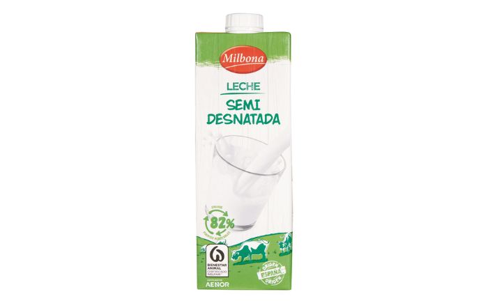 Milbona leche marca blanca supermercados