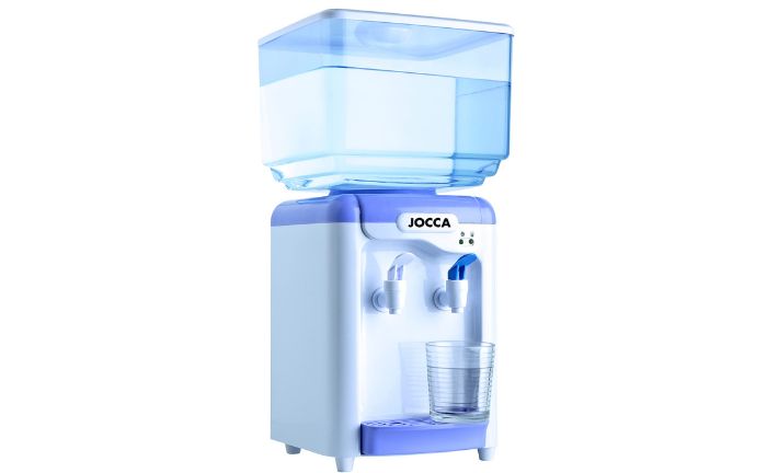 El dispensador de agua JOCCA cuenta con un depósito de 7 litros