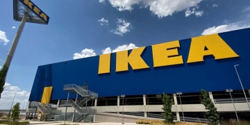 Ikea planta artificial decoración entrada