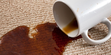 Limpieza manchas café tapicería bicarbonato de sodio