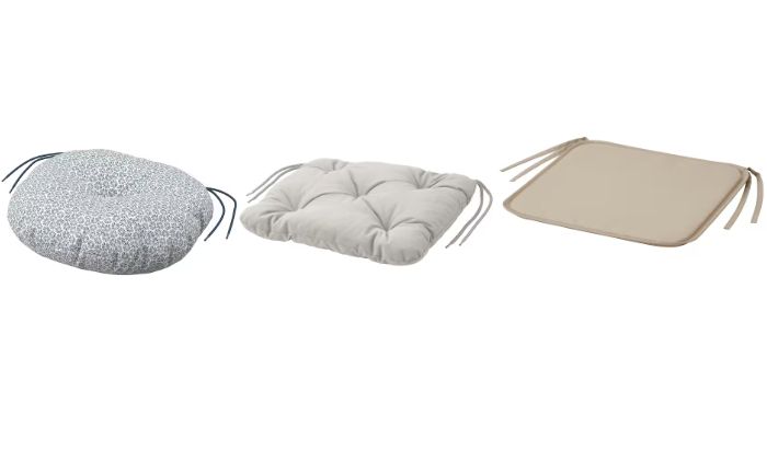 Modelos de cojines para las sillas de exterior modelo TÄRNÖ de Ikea