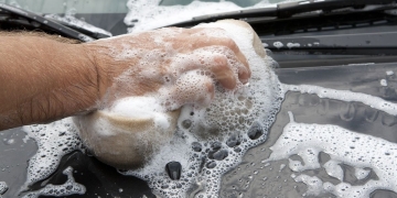 lavar coche bicarbonato