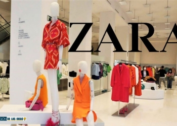 Vestido mini barato de Zara