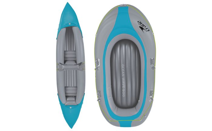 Con la barca y el kayak hinchable CRANE disfrutarás de un verano irrepetible sin salir del agua